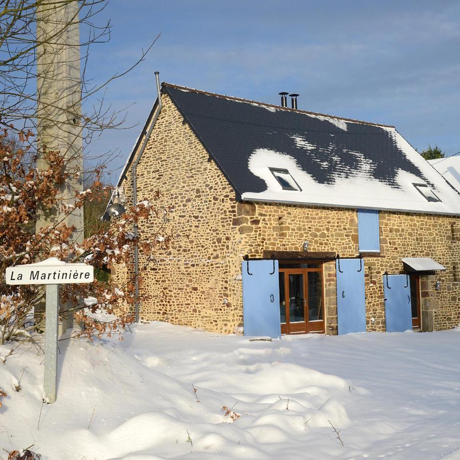 Vila La Martiniere Saint-Aubin-Fosse-Louvain Exteriér fotografie