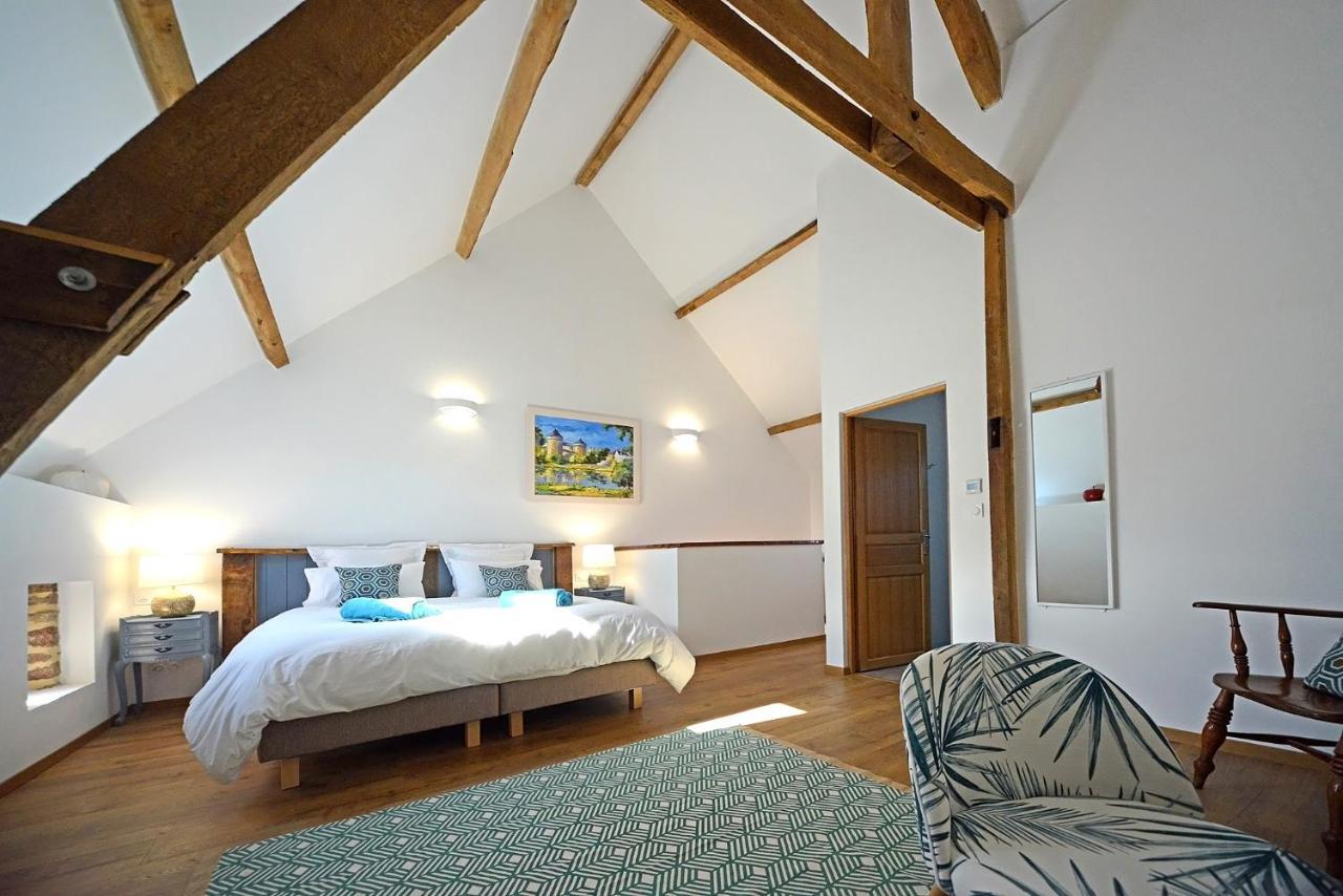 Vila La Martiniere Saint-Aubin-Fosse-Louvain Exteriér fotografie