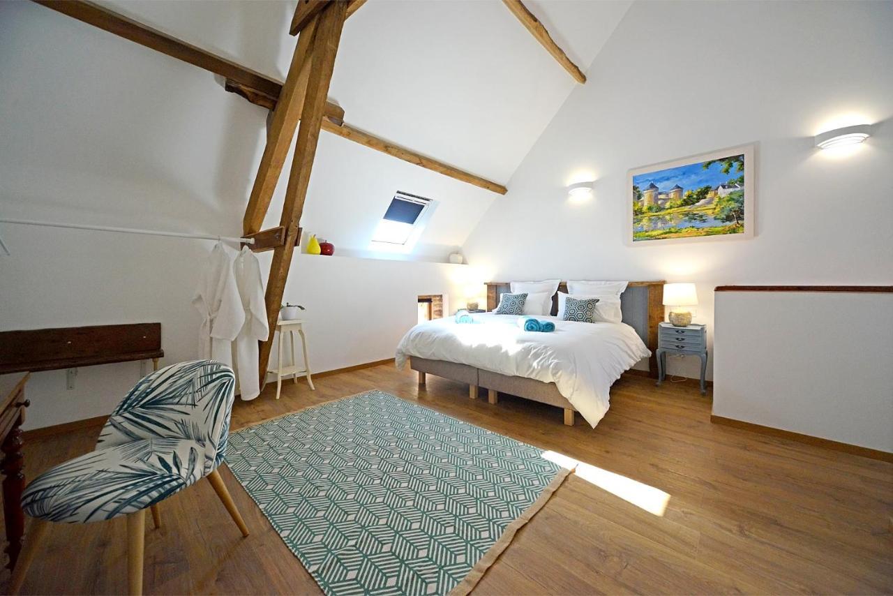 Vila La Martiniere Saint-Aubin-Fosse-Louvain Exteriér fotografie